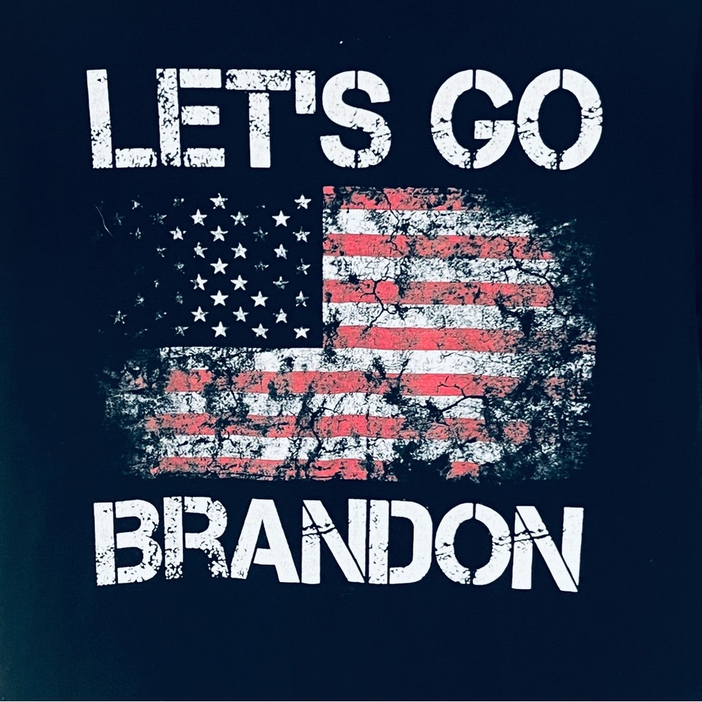 Let’s Go Brandon (LGB) T-Shirt – Size Large - Picture 1 of 7
